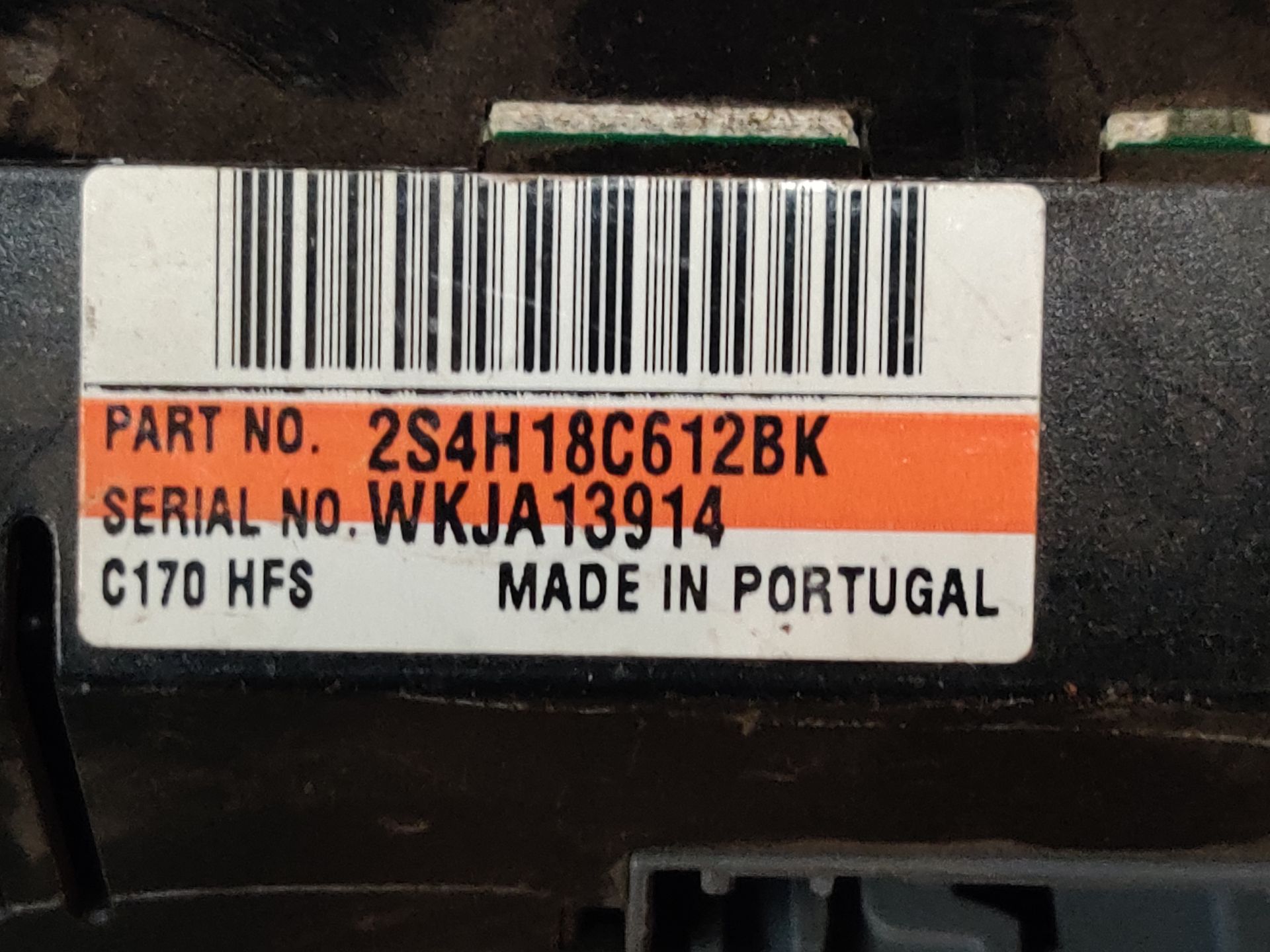 Ford Focus 1 het kachelbedieningspaneel (inclusief airco-bediening), gebruikt.