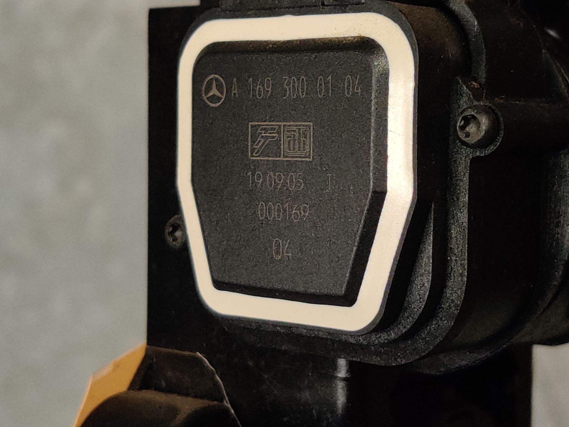 Mercedes B Klasse een gaspedaal (W245) – Bouwjaar 2005 tot 2011.