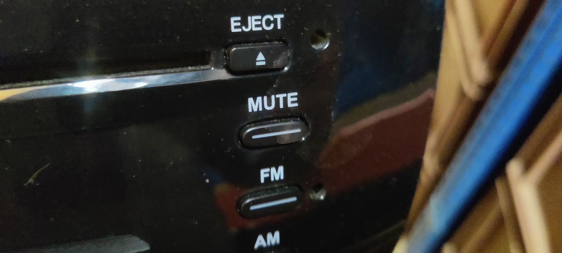 Fiat Punto radio CD speler uit 2012.