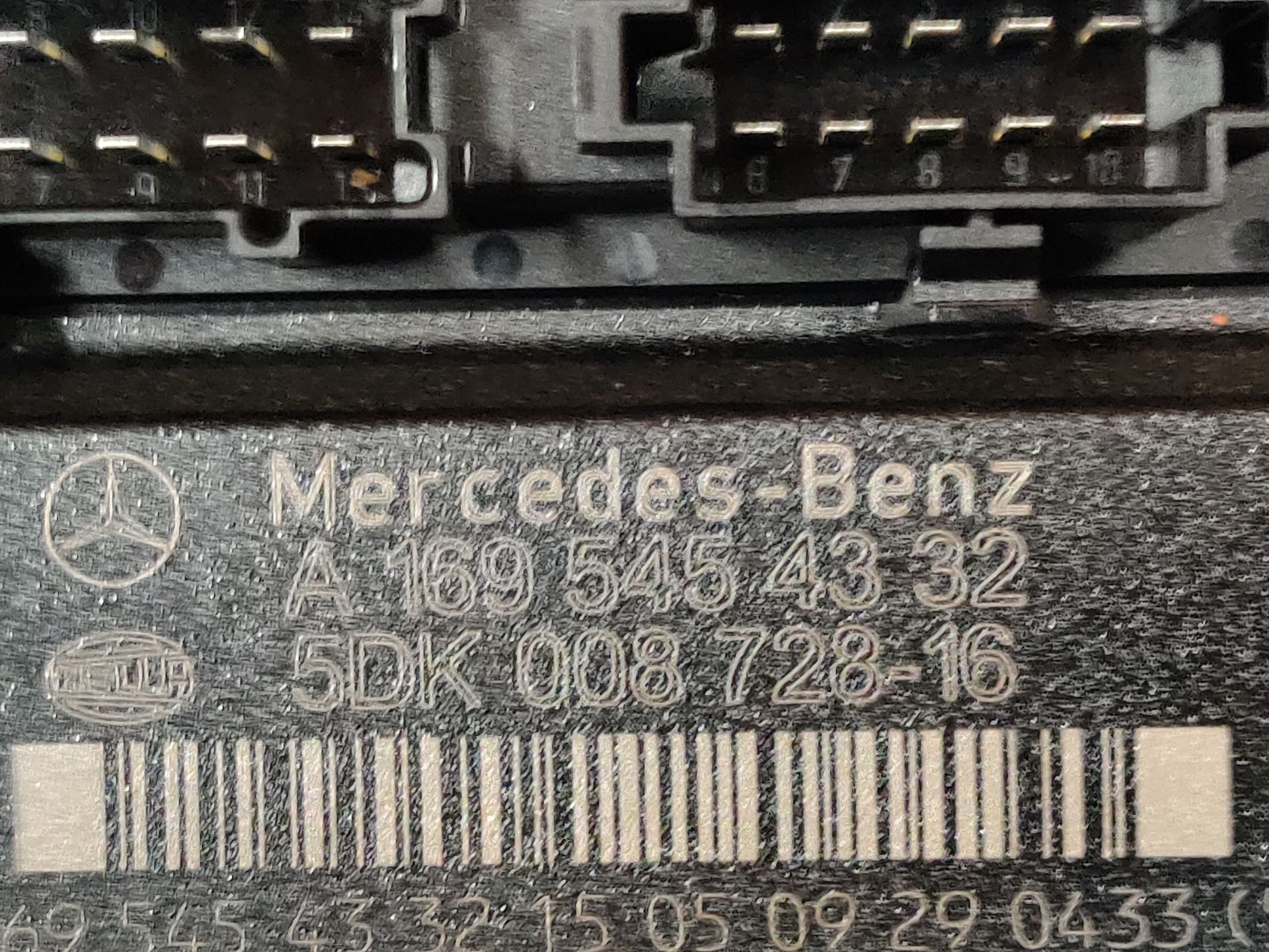 Mercedes B Klasse (W245) een body control module van een 1.7 16v uit 2005.