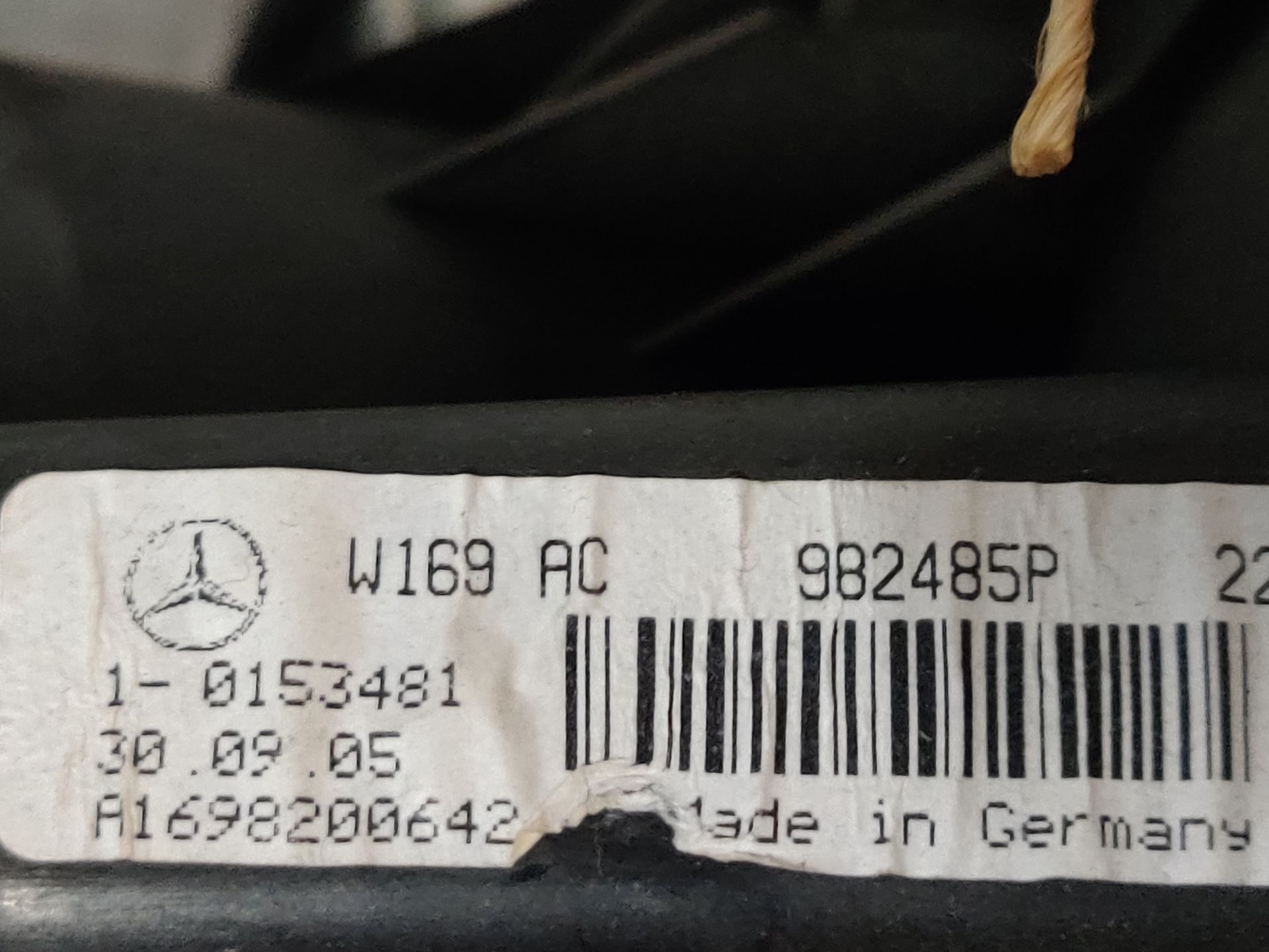 Mercedes B Klasse (W245) een kachelmotor