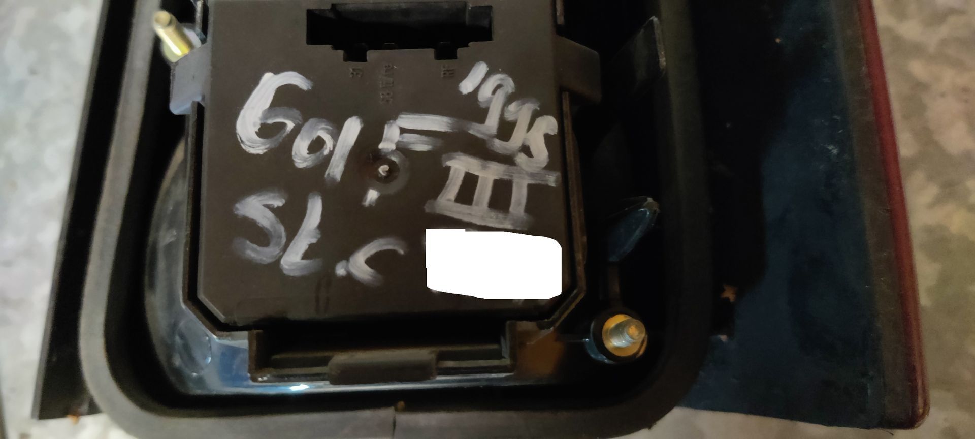 VW Golf 3 station linker achterlicht,