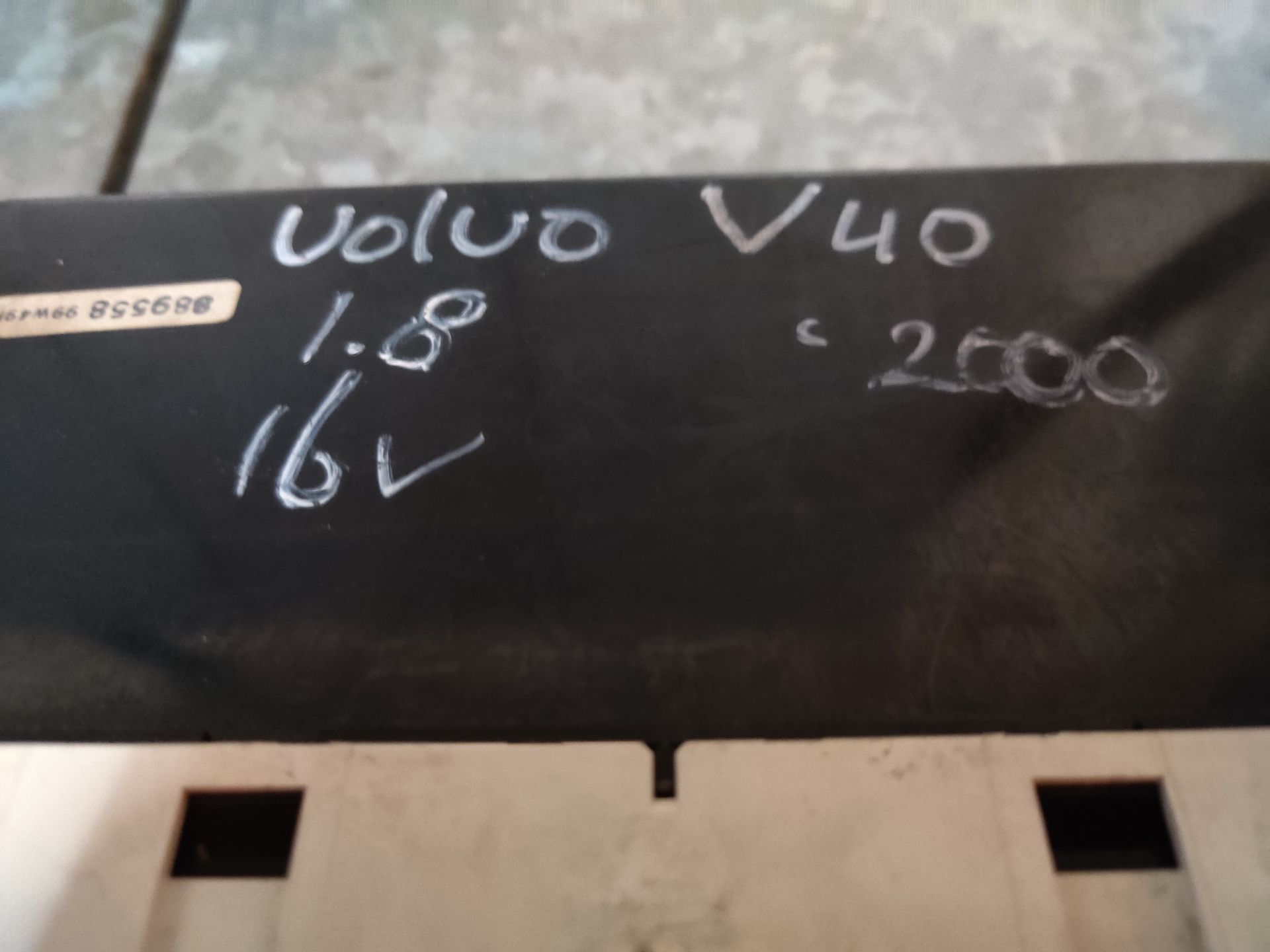 Volvo V40 midden console hout structuur