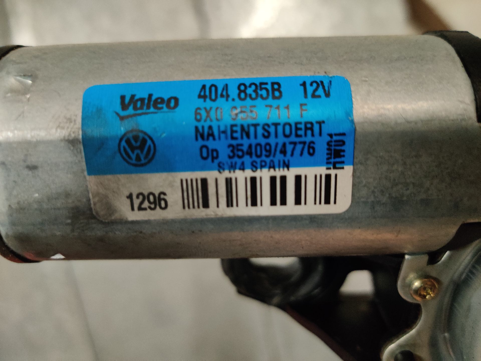 Seat Arosa ruitenwissermotor achter