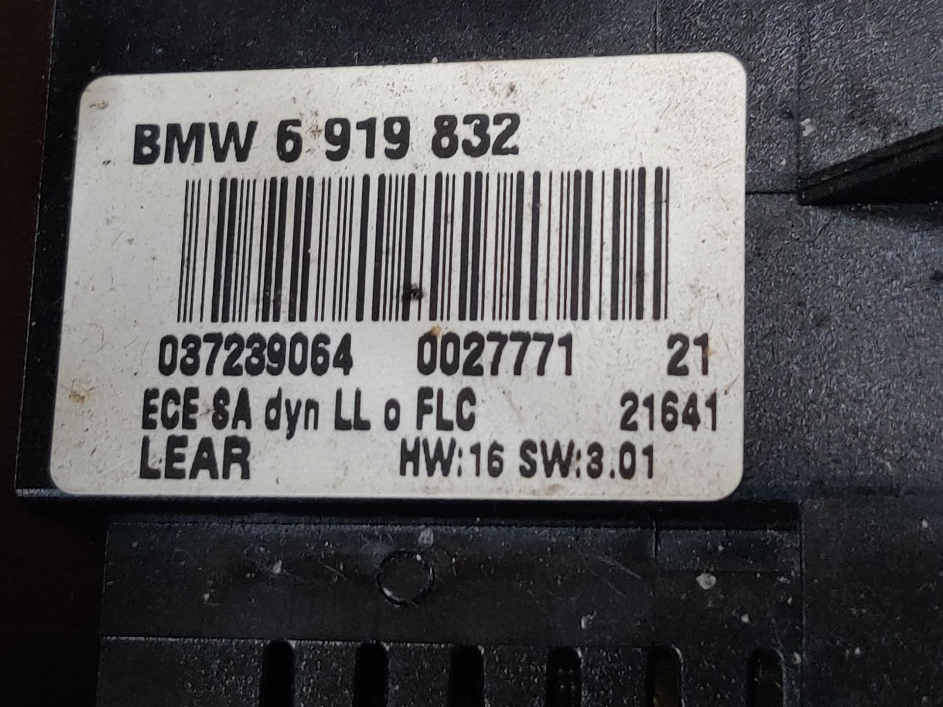 BMW 320 (E46) lichtschakelaar modeljaar 2000 t/m 2006, gebruikt.