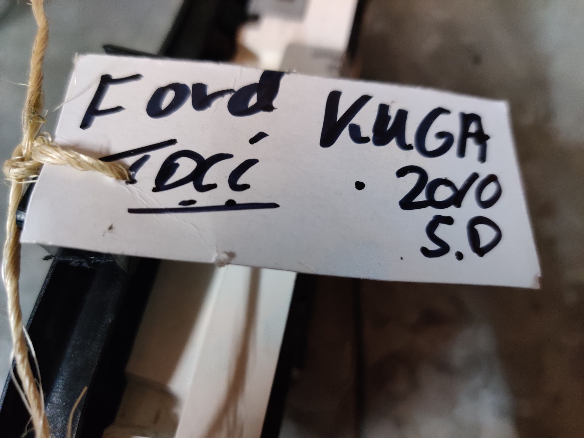 Ford Kuga kilometerteller van een TDCi, modeljaar 2008-2013.