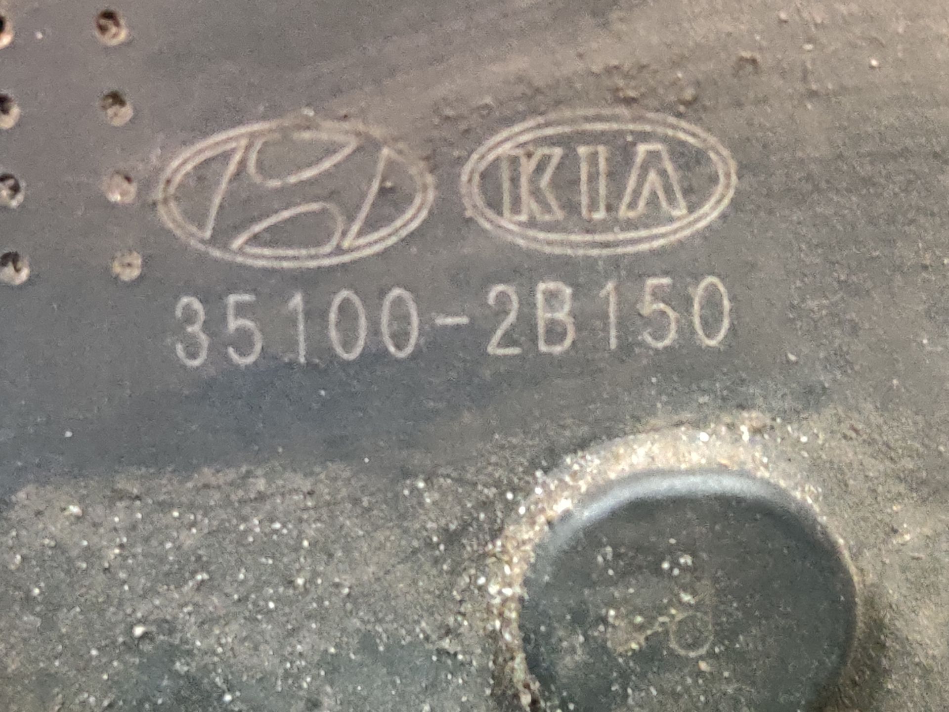 Hyundai i30 gasklephuis van een 1.4i motor, modeljaar 2007 tot en met 2012.