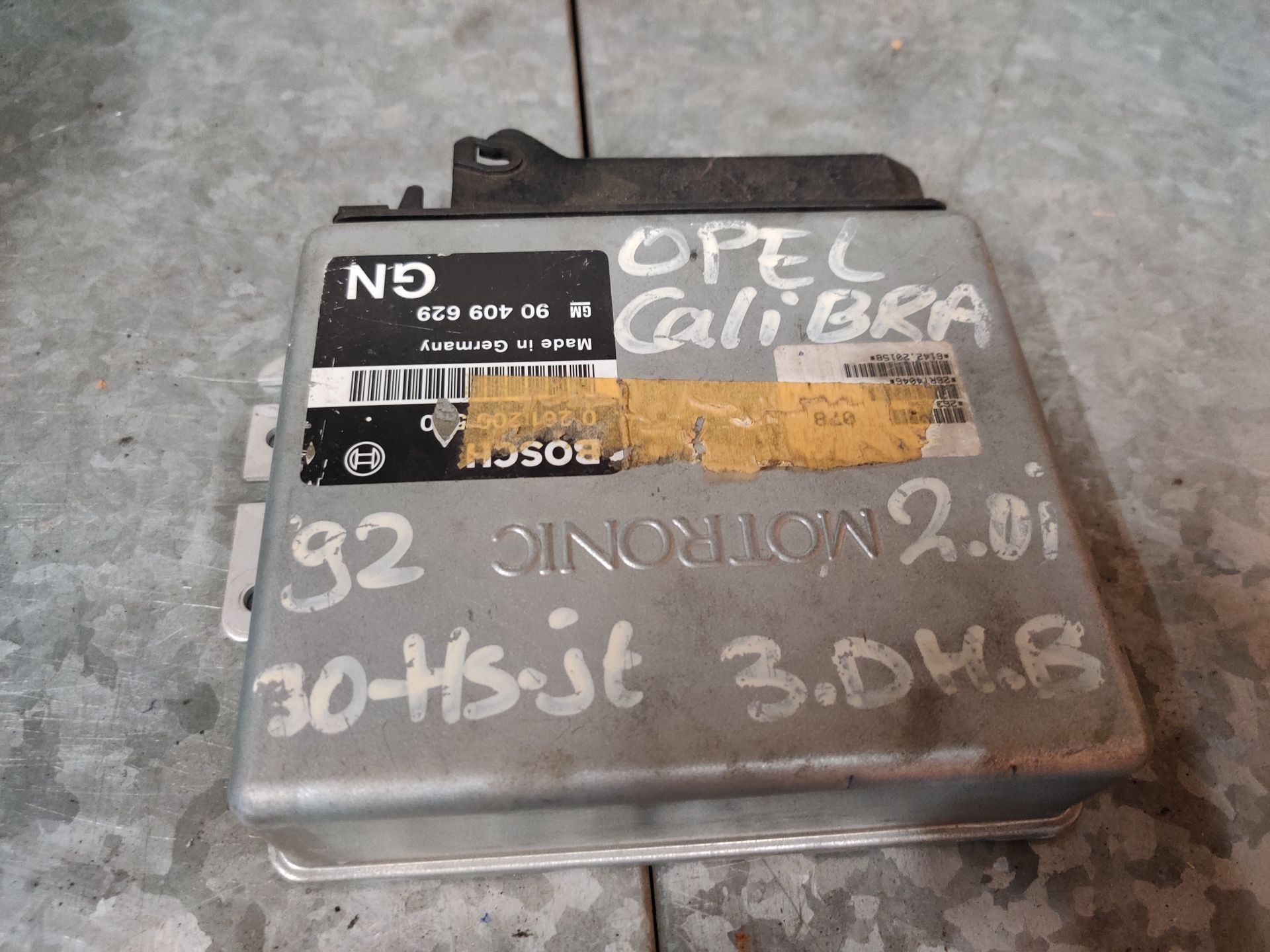 Opel Calibra 2.0i motor control unit (ECU) modeljaar 1991- 1996.