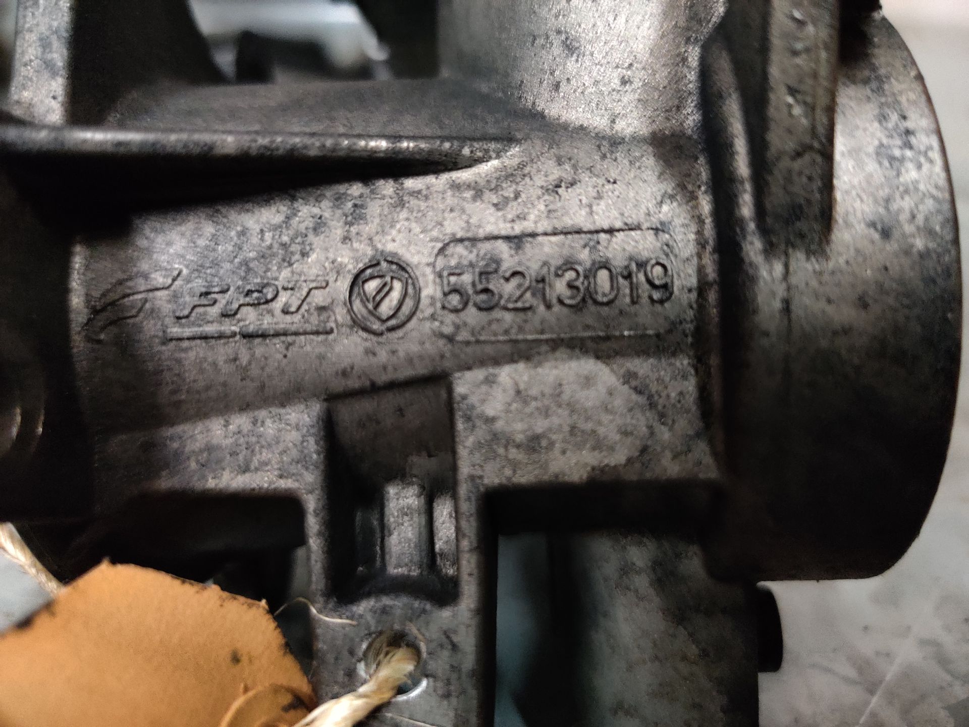 Fiat Punto 1.3 diesel, een gasklephuis modeljaren 2012-2018, gebruikt.