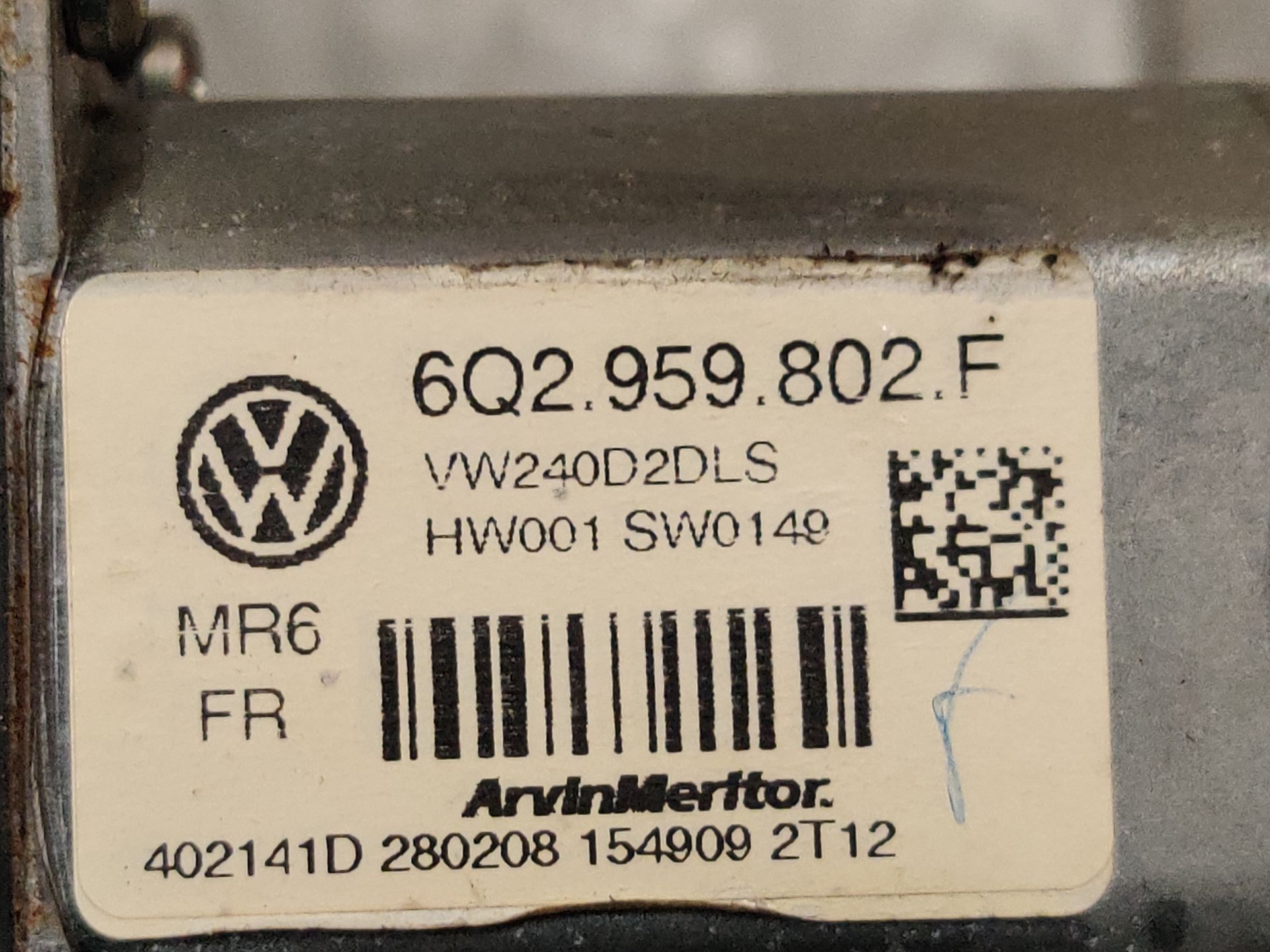 VW Polo raammotor linksvoor van modeljaar 2005 - 2009.
Stegeman Autosloperij in Exel.