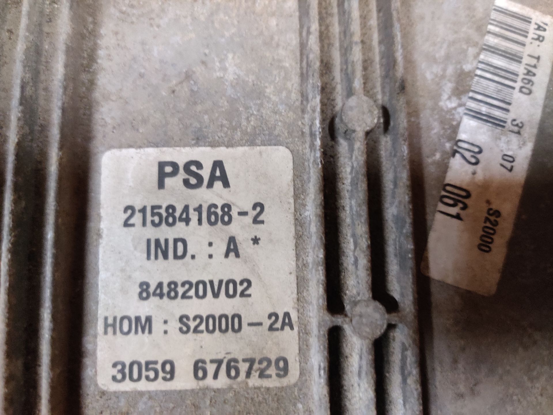 Peugeot 206 1.4 motor stuur apparaat ECU modeljaren 1998 tot en met 2012.