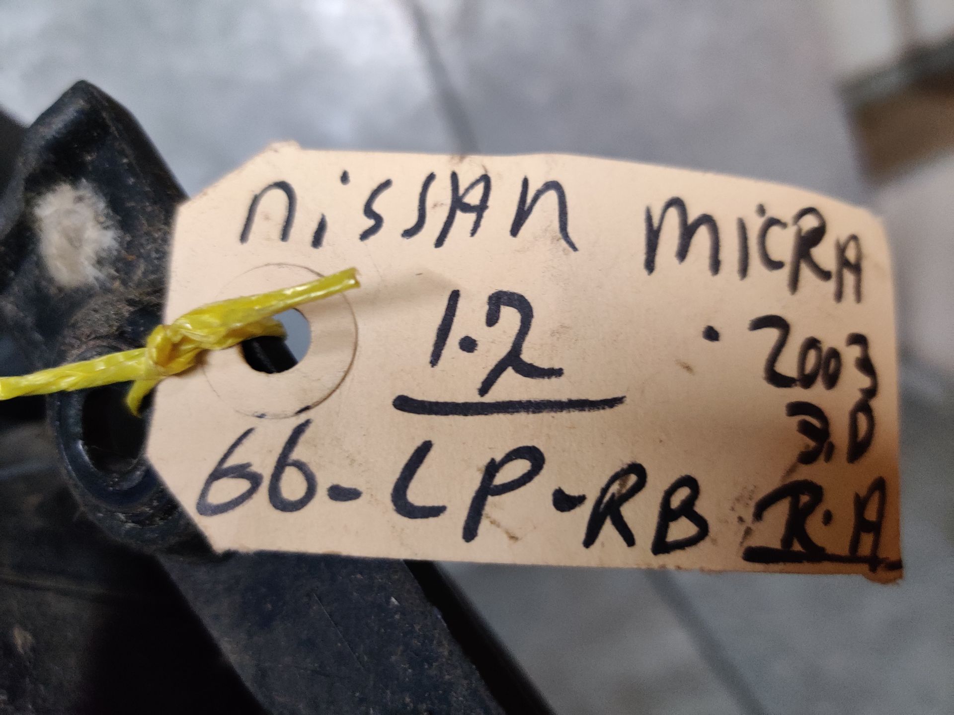 Nissan Micra 1.2 rechter achterlicht uit 2003, gebruikt.