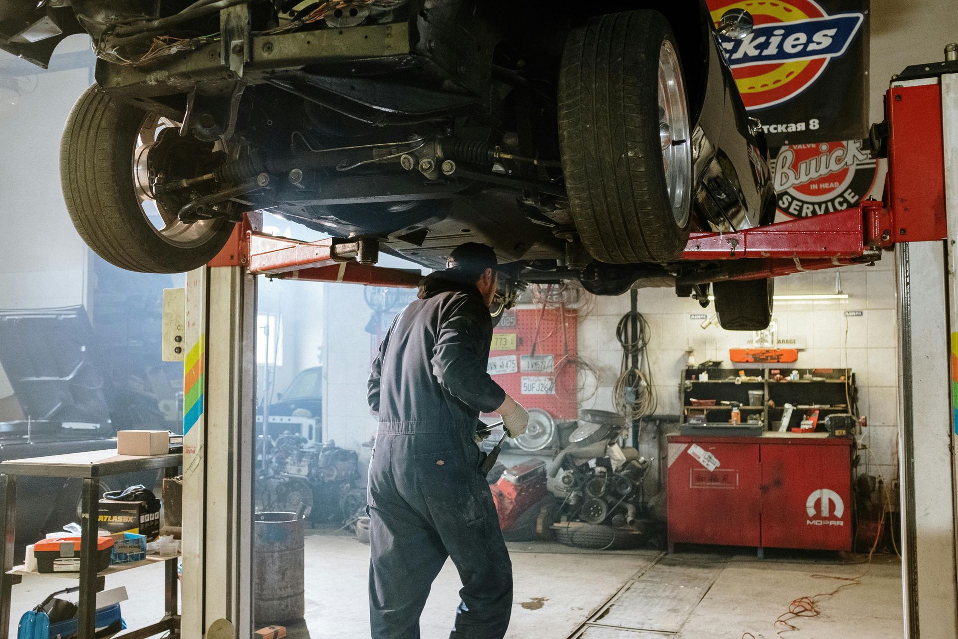 Demontage bij Stegeman Car Parts.