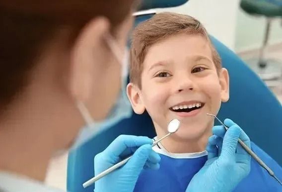 Child Having Dental Checks in Townsville