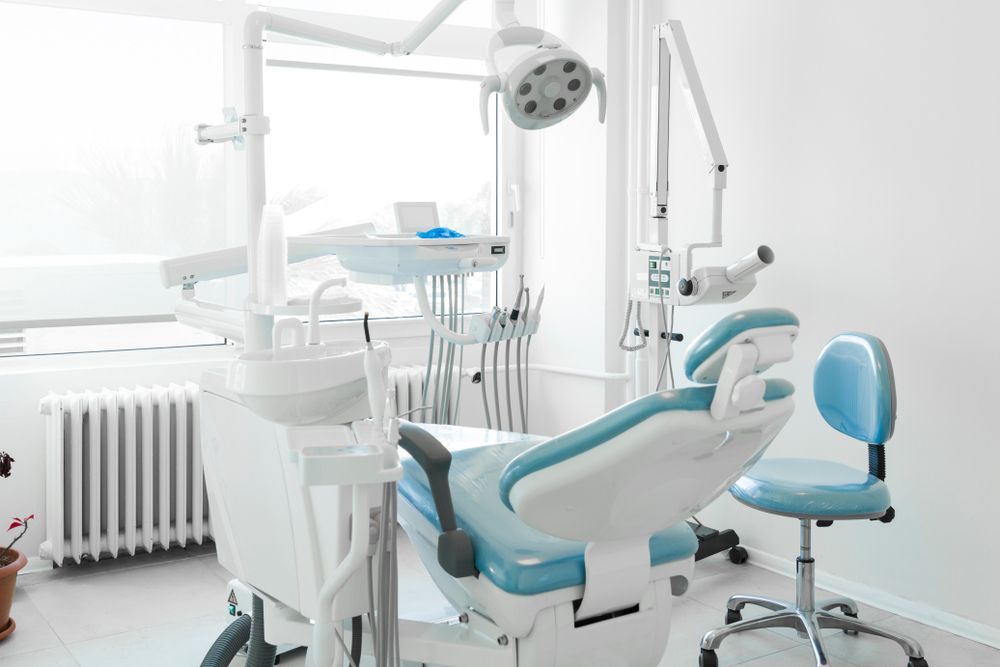 Dental Office With a Reclining Chair
