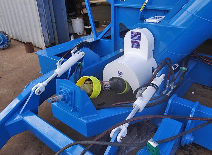 Hydraulically Adjustable Draw Bar