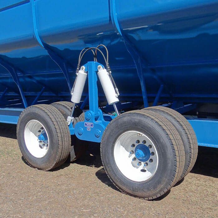 Centre Lift Mobile Field Bins