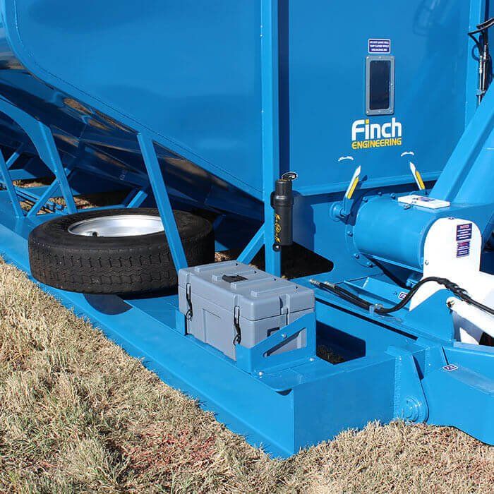 Centre Lift Mobile Field Bins