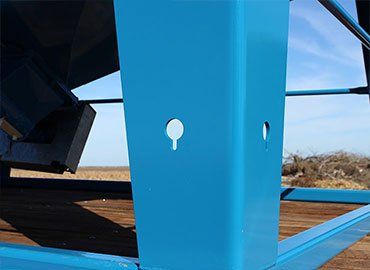 Heavy Folded Plate Legs
