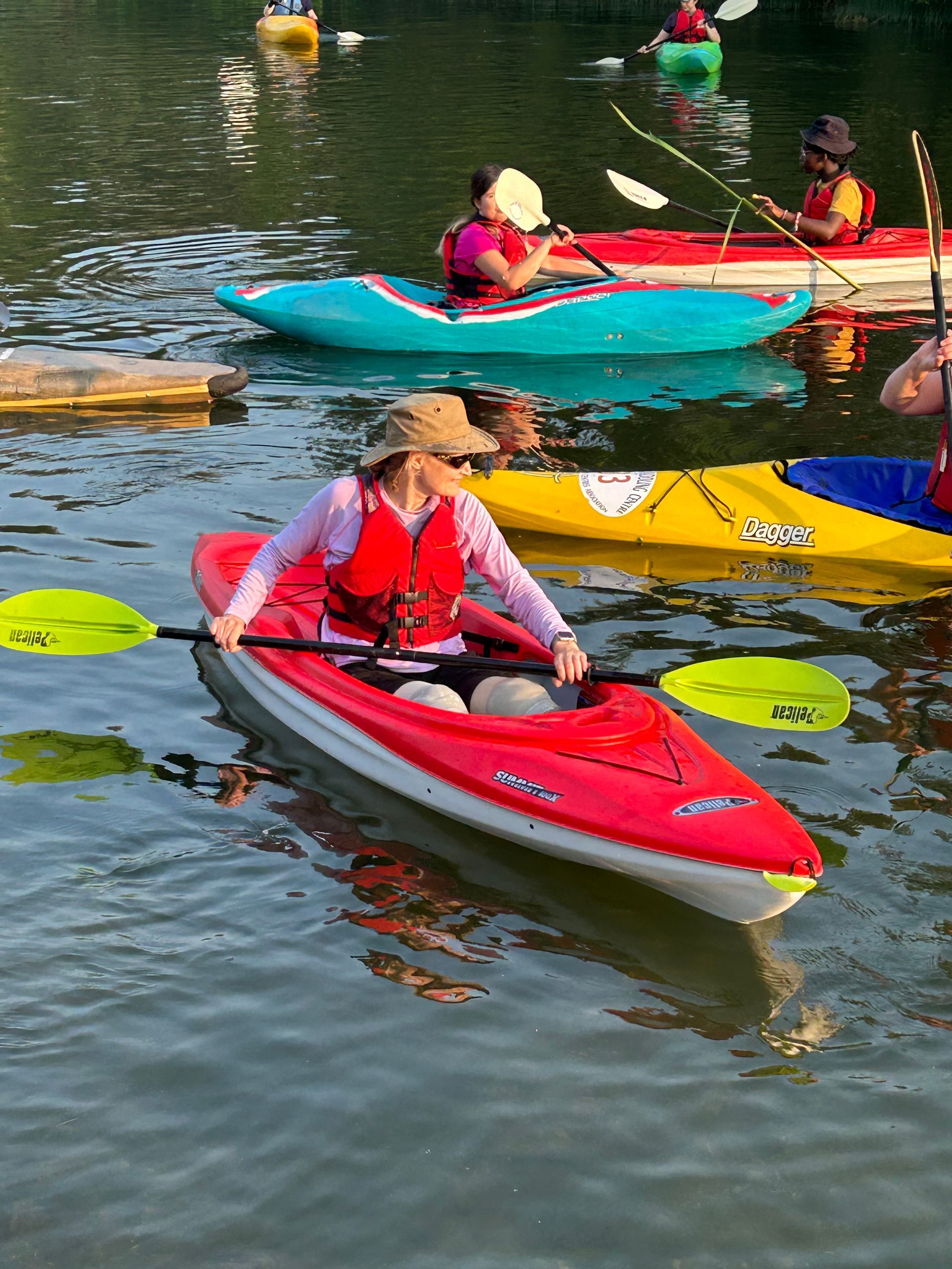 Adaptive kayaking