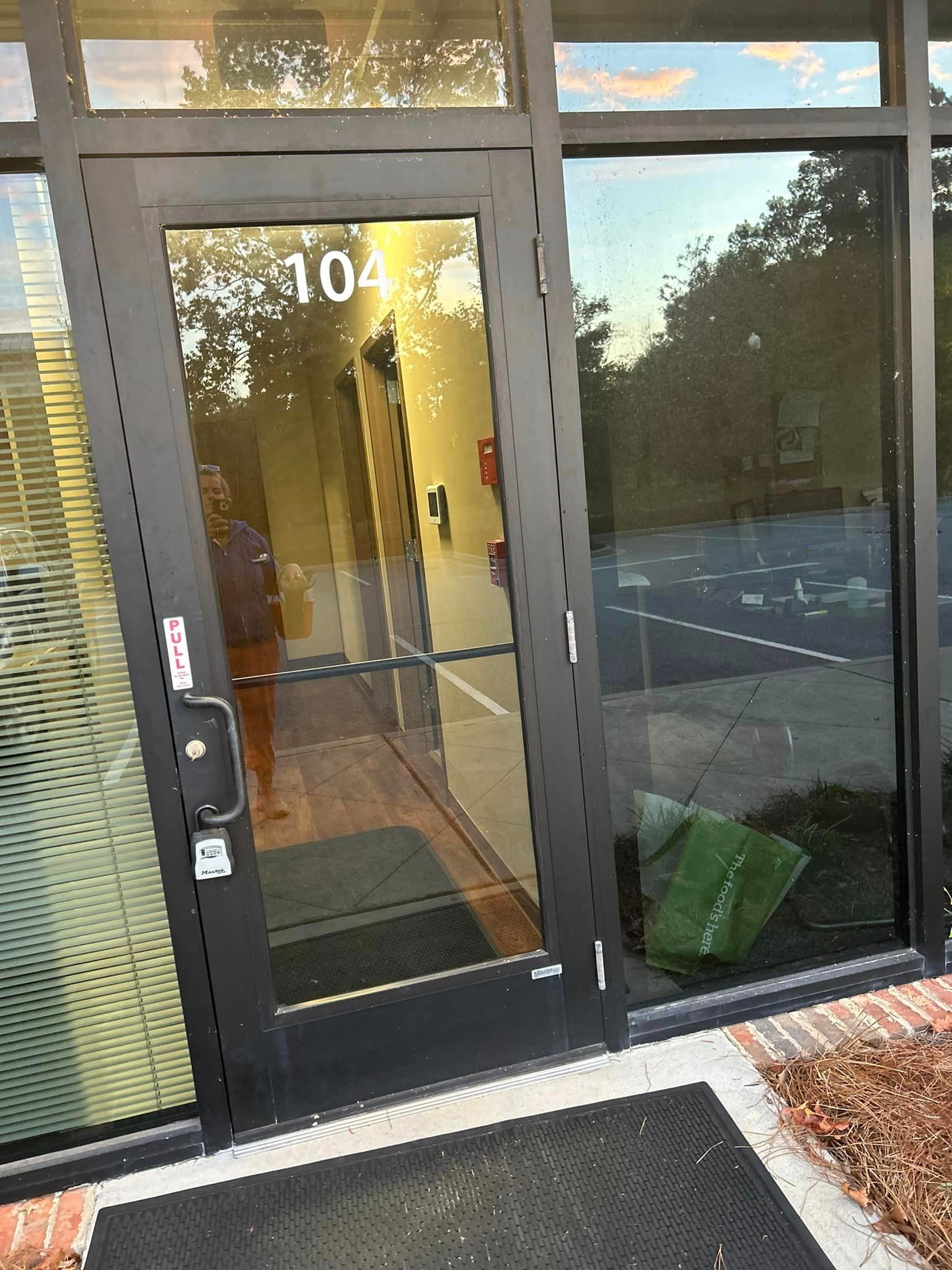 Glass Doors — Summerville, SC — A Step Above N Beyond Cleaning Service Ltd. Co.