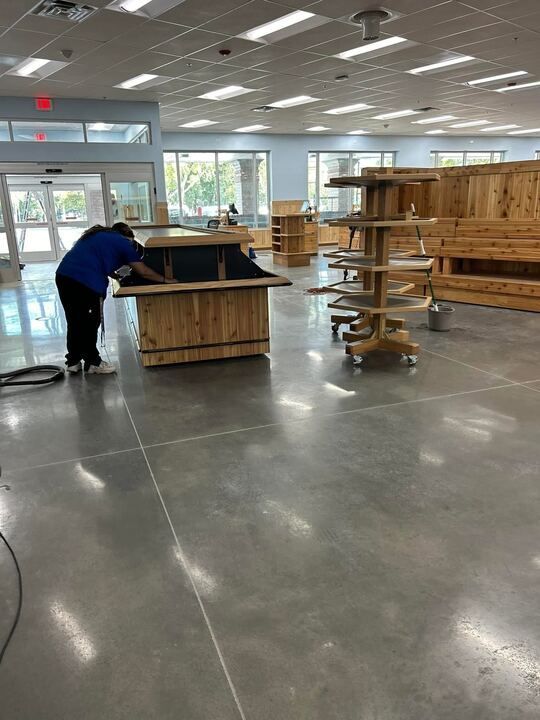 Cleaning In Progress — Summerville, SC — A Step Above N Beyond Cleaning Service Ltd. Co.