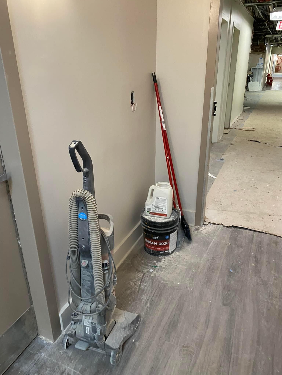 Cleaning A Hallway — Summerville, SC — A Step Above N Beyond Cleaning Service Ltd. Co.