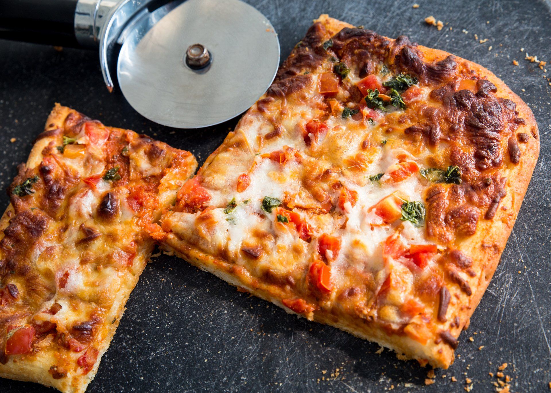 Square Slices of Italian Pizza — Cherry Hill, NJ — Cacia's Bakery
