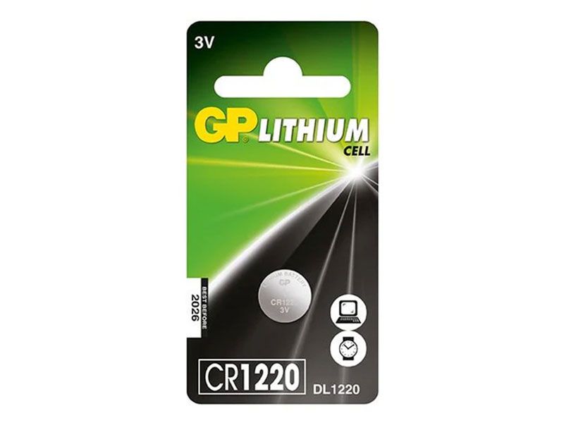 Pila de Botón de Litio GPBatteries - GPCR1220 - C5