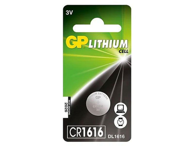 Pila de Botón de Litio GPBatteries - GPCR1616- C5