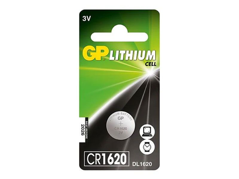 Pila de Botón de Litio GPBatteries - GPCR1620 - C5
