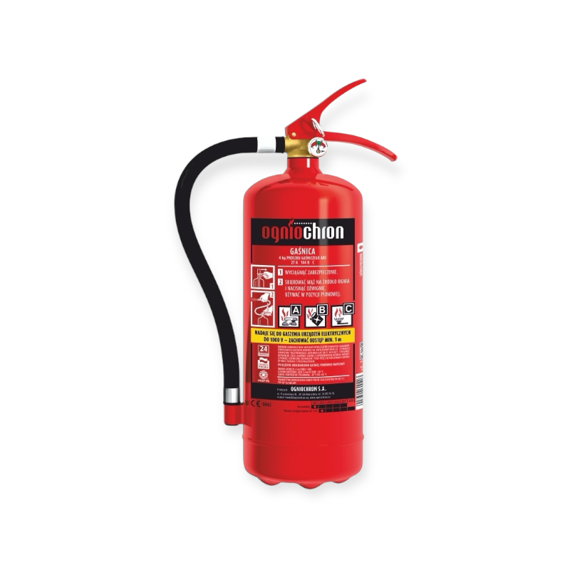 Nofire 3 kilo poederblusser met manometer