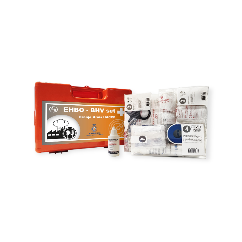 Nofire EHBO BHV HACCP verbandtrommel