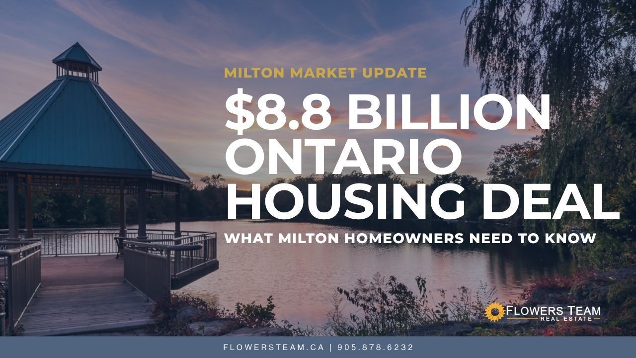 Federal and Ontario governments announced an $8.8 billion housing deal