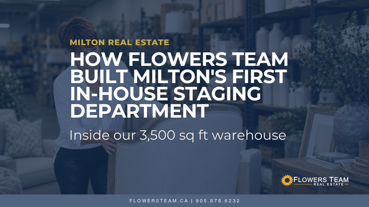 Team of women in blue uniforms standing in a warehouse