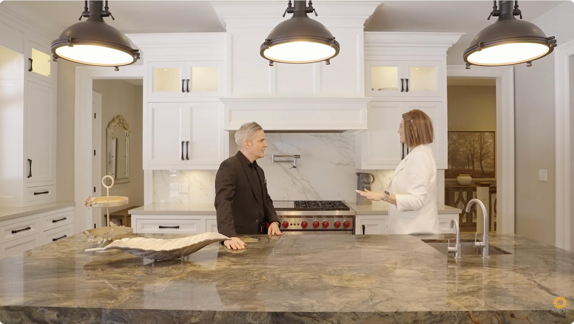 Amy Flowers and Kyle Christie: the host of See Your Home Now