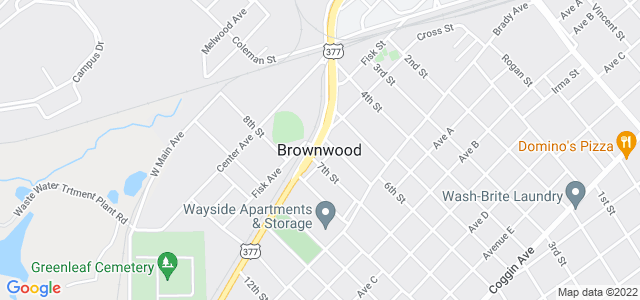 Map of business location