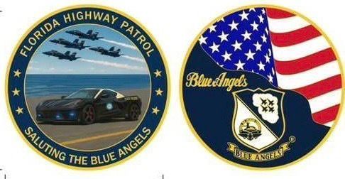 FHP Blue Angels Challenge Coin