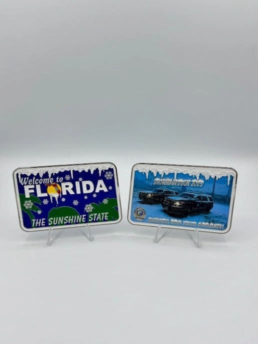 FHP CVE Snow Challenge Coin
