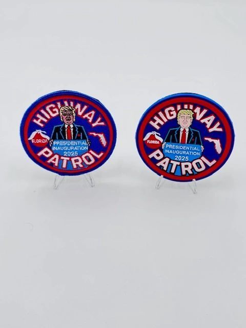 Trump FHP PVC & Embroider Velcro Patch