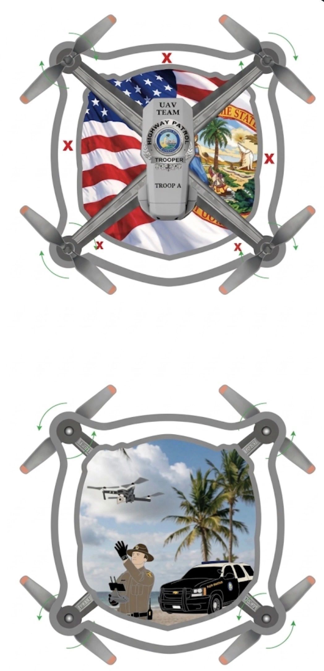 FHP Troop A Drone Coin