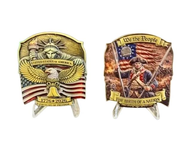 FHP 250th Anniversary FHP coin