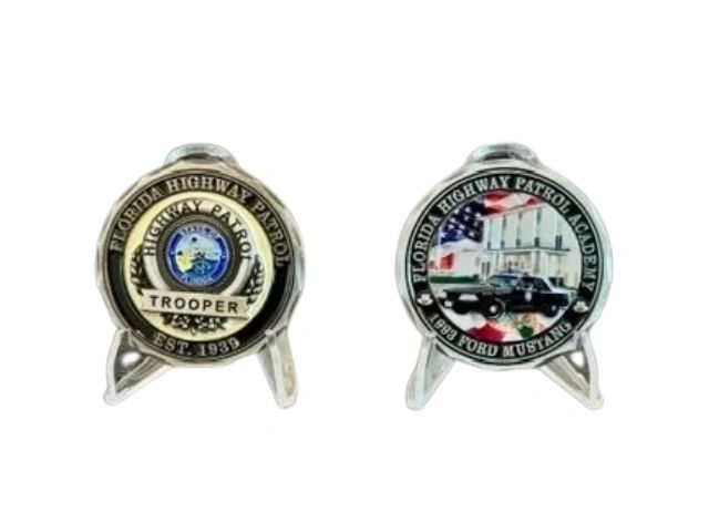 FHP 1993 Ford Mustang Challenge Coin