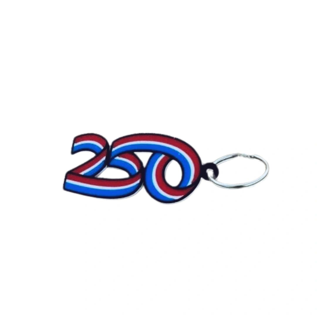 250th Anniversary Keychain 3D print