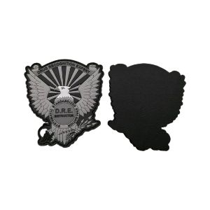 DRE Instructor Subdued PVC Glow in the Dark Velcro Patch