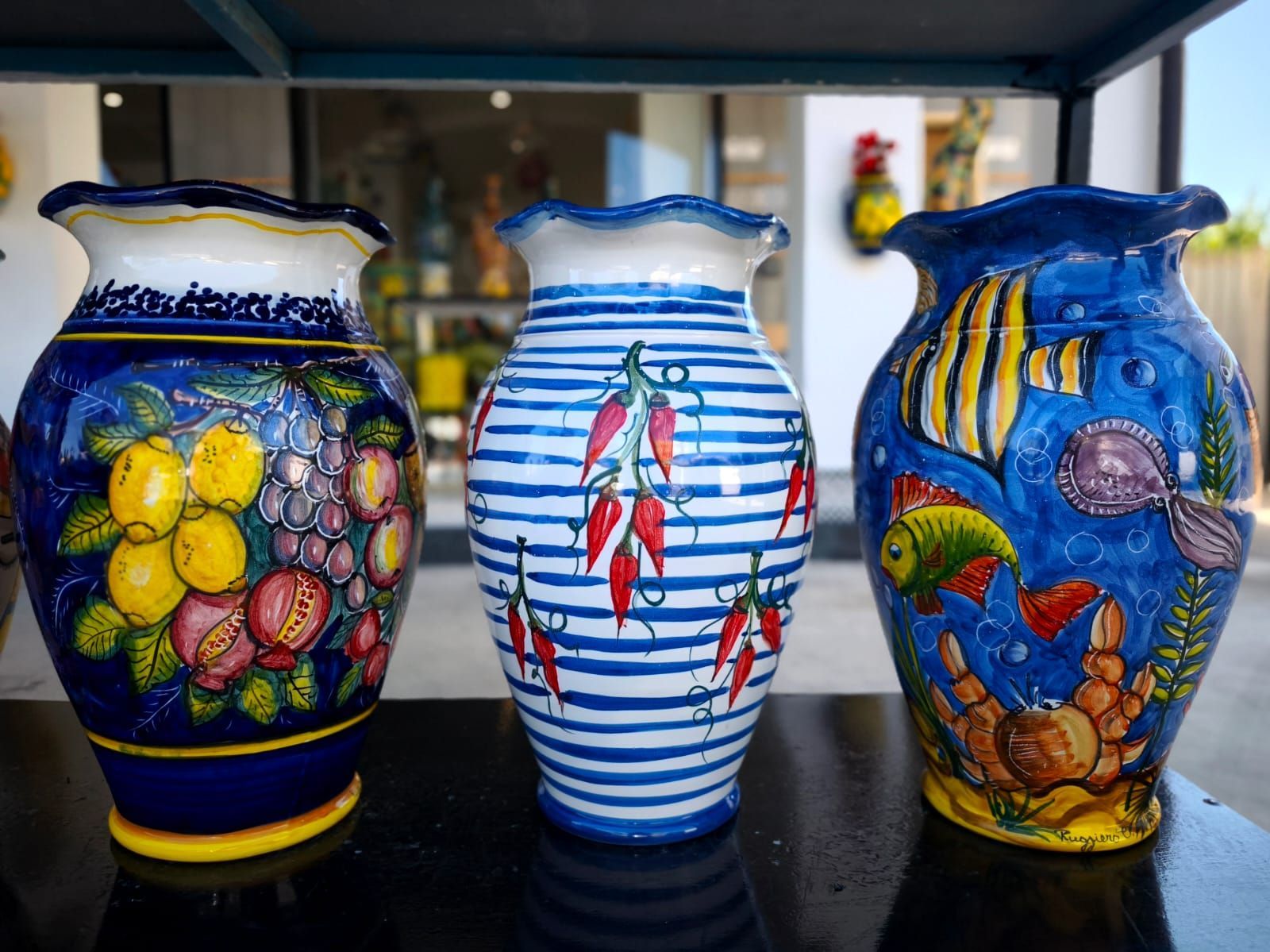 vasi decorativi in ceramica