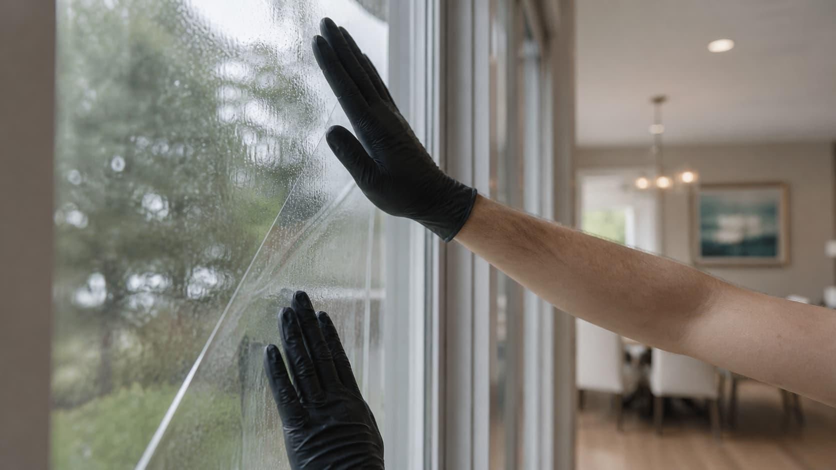 Home window break-in protection