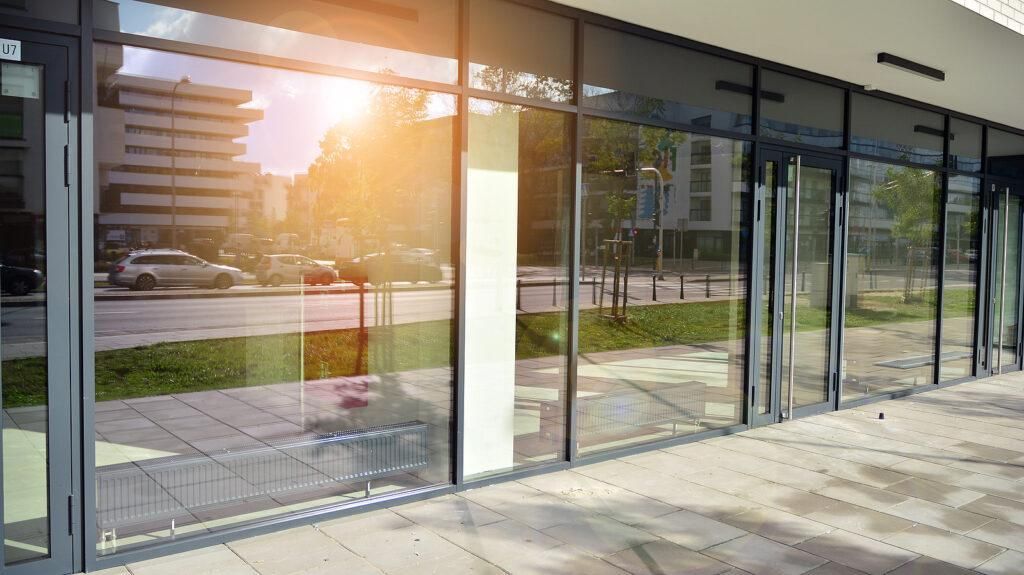 Home windows with privacy film