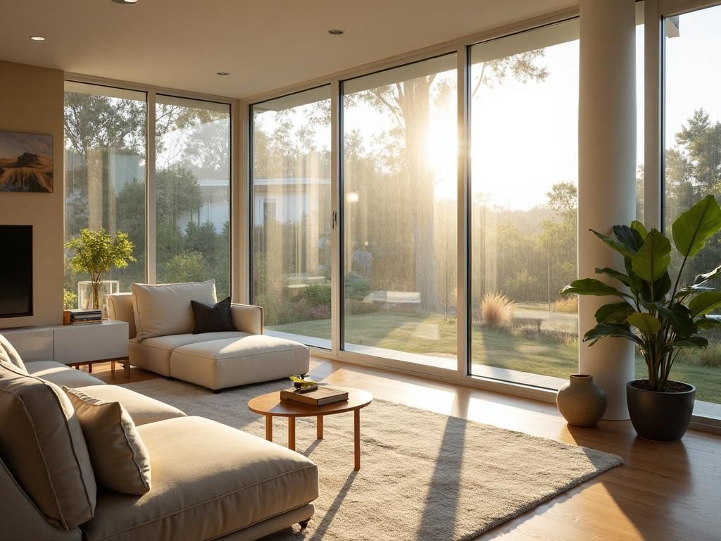 Solar film heat reduction