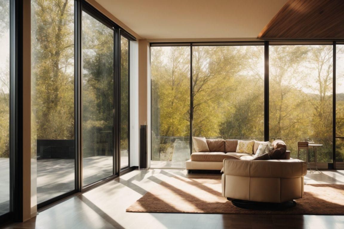 Window film lowering cooling costs